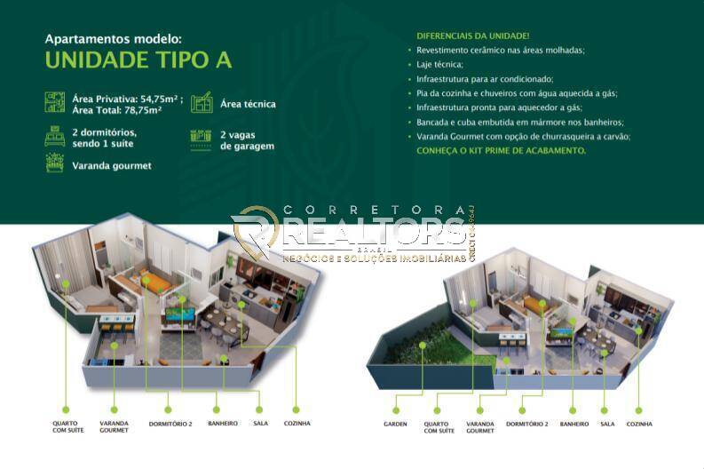 Apartamento à venda com 2 quartos, 54m² - Foto 14