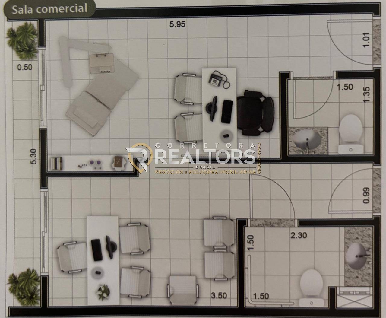 Conjunto Comercial-Sala à venda, 34m² - Foto 2